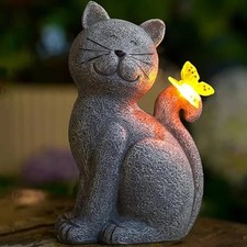 Solar led leuchte katze - solar,