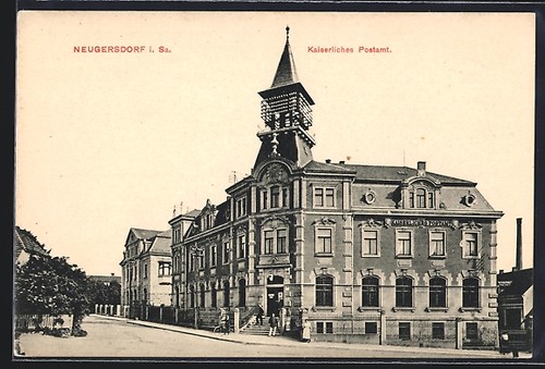 Ansichtskarte neugersdorf - ansichtskarte, /