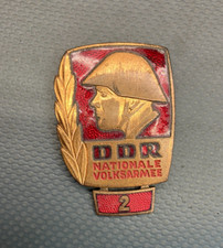 DDR NVA Abzeichen Spange m. Anhänger "2" Leistungsabzeichen  [4064-7]