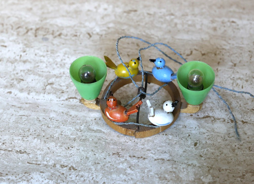 Alte puppenstubenlampe - alte,