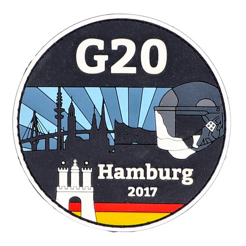 Hamburg rubberpatch g20 - hamburg:,