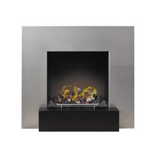 muenkel design breeze [B-Ware, Elektrokamin Opti-myst mit Sockel]: Edelstahl ma