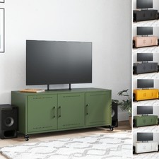 Stahl TV Schrank 3 Türen