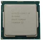 Intel Core i9-9900K CPU 8 Core 16 Threads 3.6 GHz 16 MB Smart Cache FCLGA1151