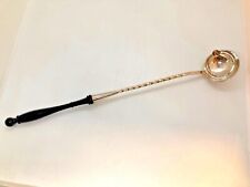 Tolle antik Jugendstil Suppen Saucen Kelle Löffel VERSILBERT Christofle Paris