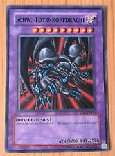 Schw. Totenkopfdrache # DB1-DE153 Super Rare Dark Beginning 1 DE Near Mi to Mint