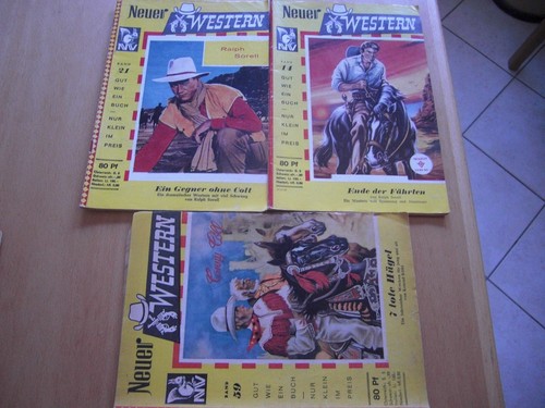Neuzeit wild west hefte - 7x,