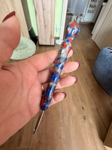 Häkelnadel handgedrechselt