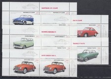 2003 Oldtimer-Automobile Wartburg, Opel Rekord, Taunus...ect. Paar-Satz kpl. **