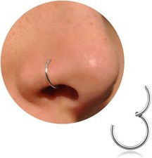 Nasenring Gold Silber dünn