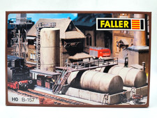 Faller HO B-157 ( 120157 ) Öllager  - Unvollständig, min. liegende Silos fehlend