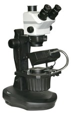 Langes Arbeiten Hochzoom Stereo Gemmologie Edelstein Schmuck Dunkelfeldmikroskop