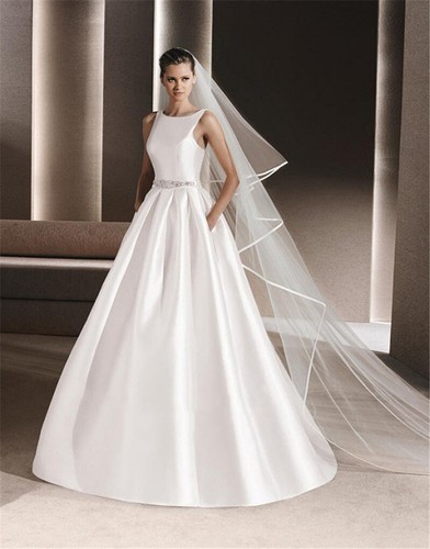 Lange satin trim - m,