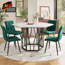 Esstisch 5-tlg. Set mit