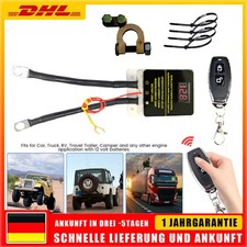 12V Auto Batterie Trennschalter Hauptschalter Stromschalter KFZ + Fernbedienung