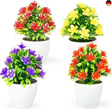 4 Stück Künstliche Blumen