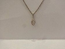 Designer Collier 19 Diamanten 0,36 Carat 585 er Gold Handarbeit