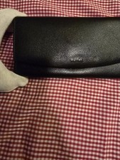 Maitre Geldbörse in Schwarz Echtleder