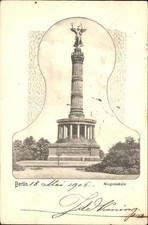 BERLIN  CITY Siegessaeule Skulptur Viktoria