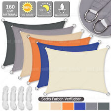 Sonnensegel Wasserdicht Rechteck Sonnenschutz Tarp Camping UV Schutz PES Balkon