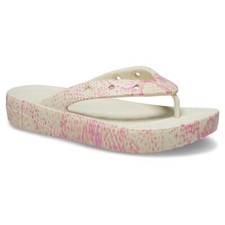 Crocs Women’s Classic Platform Snake Print Flip bone-multi 208243 Gr.36-43