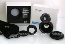 MPOW MLens V3 0.6x Wide Angle MFE6 Gewinde M37 life Vorsatzlinse Weitwinkel