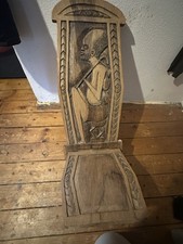 Handgeschnitzter Afrika Stuhl