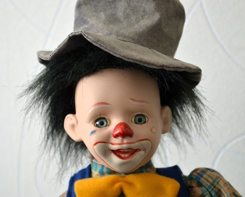 Clown künstlerpuppe - clown,