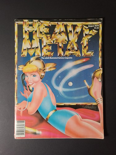 Heavy metal august 1979 - metal.,
