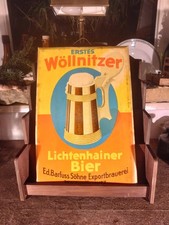 Altes blechschild jena - altes,