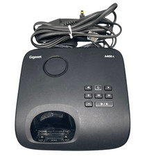 Siemens Gigaset A400A A 400A mit Anrufbeantworter Basisstation Schwarz