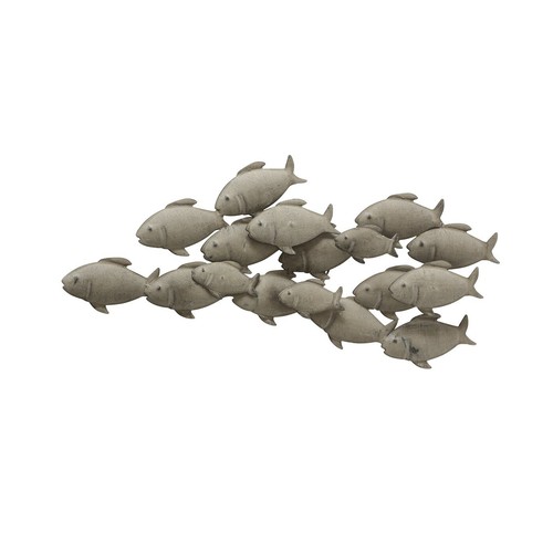 Wandobjekt fischschwarm klein - wandobjekt,