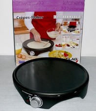 KW GT-CPM-01 Diät Grill Crêpes Crepes Gerät 34cm Pfann kuchen Fladenbrot 1400W