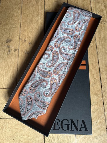 Ermenegildo zegna paisley - paisley, silk