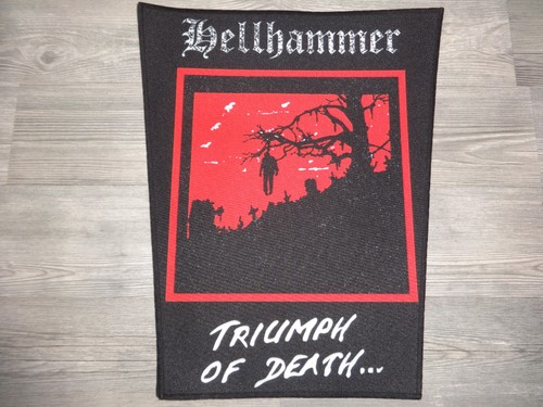 Hellhammer backpatch back - hellhammer,
