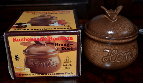 Honigtopf honig dose keramik - honigtopf,