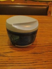 Tupperware Happy Chef Turbo  Zwiebelschneider blau 300 ml