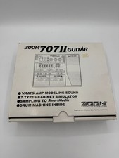 Zoom 707 II Guitar Multi Effects Pedal in OVP (112)
