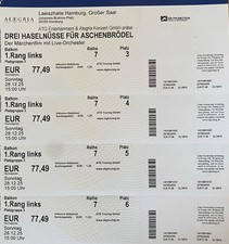 2 Eintrittskarten Drei