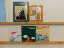 Cartoons 32 Bücher Alle Jahre fieser Heile Bilder Pat Mallet u.a.