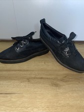 BALLY High Heel  Halbschuhe Schuhe Damen Wildleder Gr. 41 Schnürrer Budapester