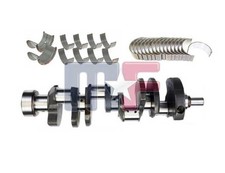 Neue Kurbelwelle mit Lagern