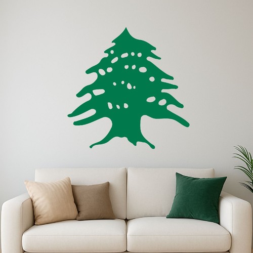 Libanon wandtattoo wappen - libanon,