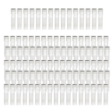 100 Stück transparente