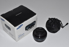 Samsung NX Objektiv 20 mm f/2,8 I-Funktion Prime mit Karton