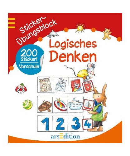 Sticker übungsblock logisches - sticker-Übungsblock,