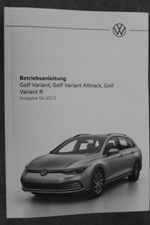 VW Golf Variant, Alltrack & R Bedienungsanleitung "Juni 2023" Betriebsanleitung