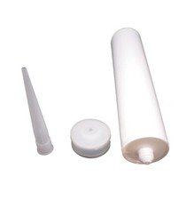 1 Leerkartusche Kolben Spitze für Eigenbefüllung Anwendung Mörtel Fugen Silikon