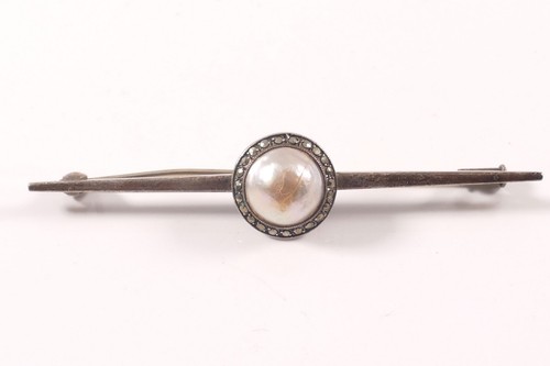 Antik brosche silber - antik,