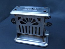 CALOR Toaster Brotröstmaschine elektrisch 50er Jahre Deko Objekt Metall 19 cm H